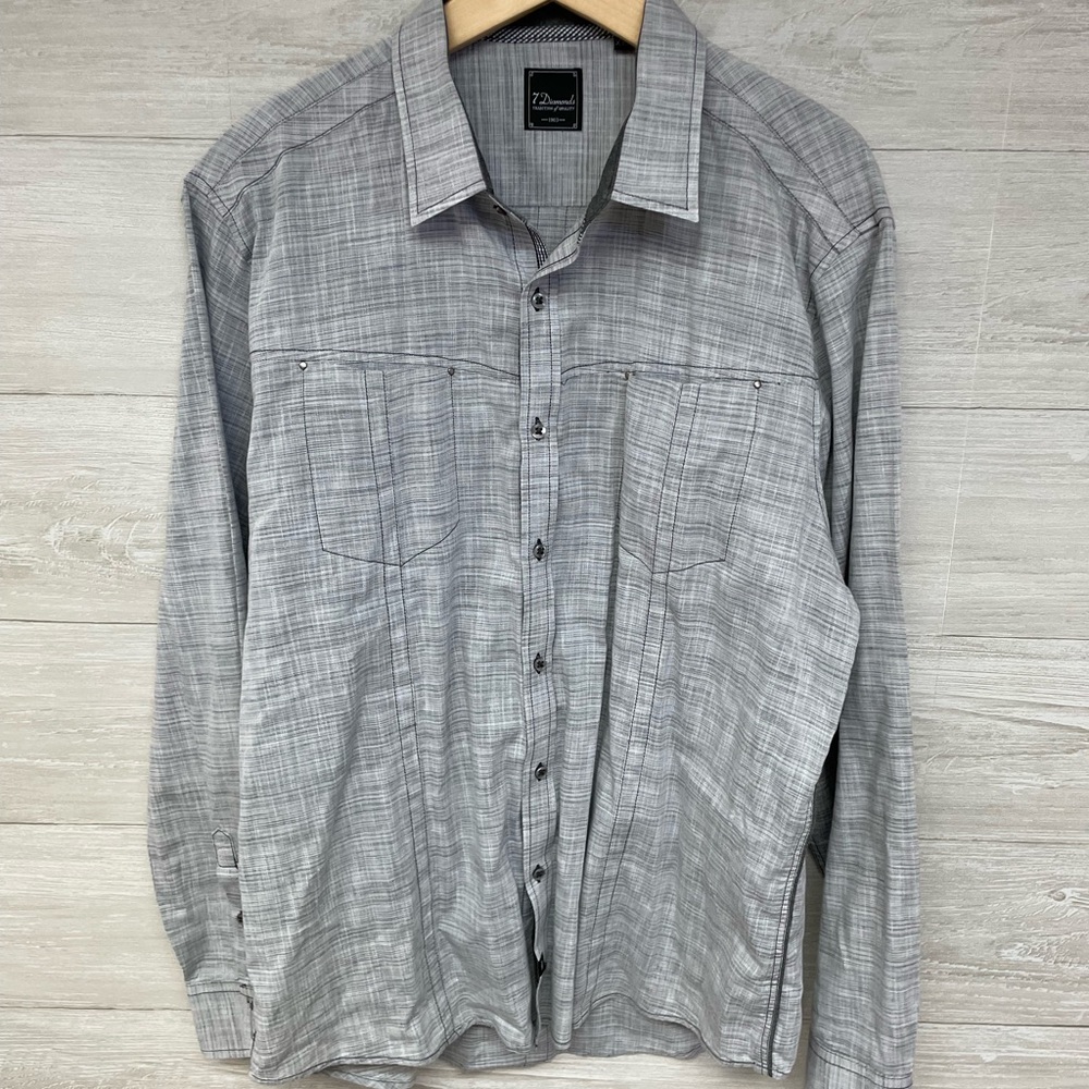 | 7 Diamonds | button up. Size XXL.